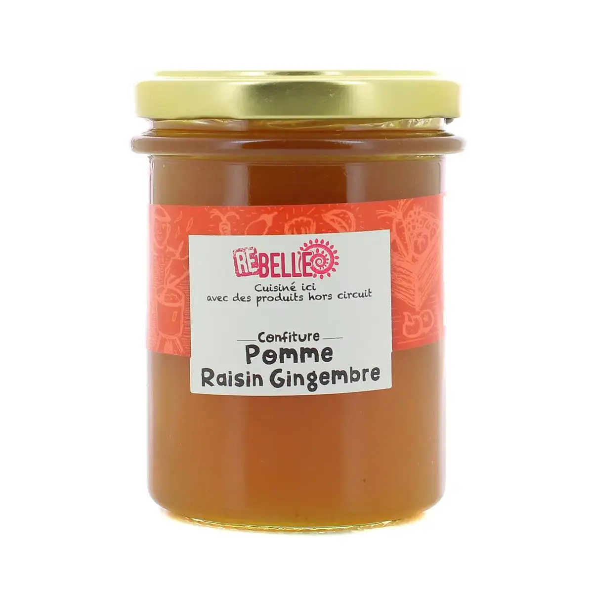 Confiture Pomme Gingembre